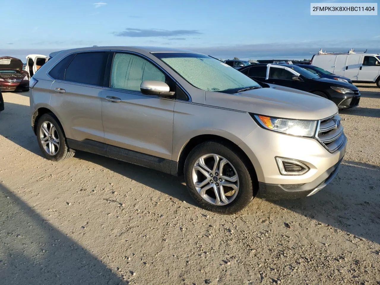 2017 Ford Edge Titanium VIN: 2FMPK3K8XHBC11404 Lot: 73983354