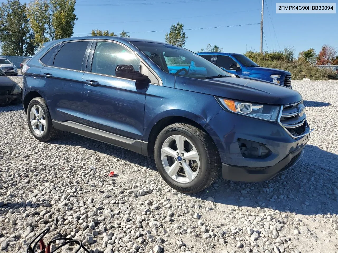 2017 Ford Edge Se VIN: 2FMPK4G90HBB30094 Lot: 74010964