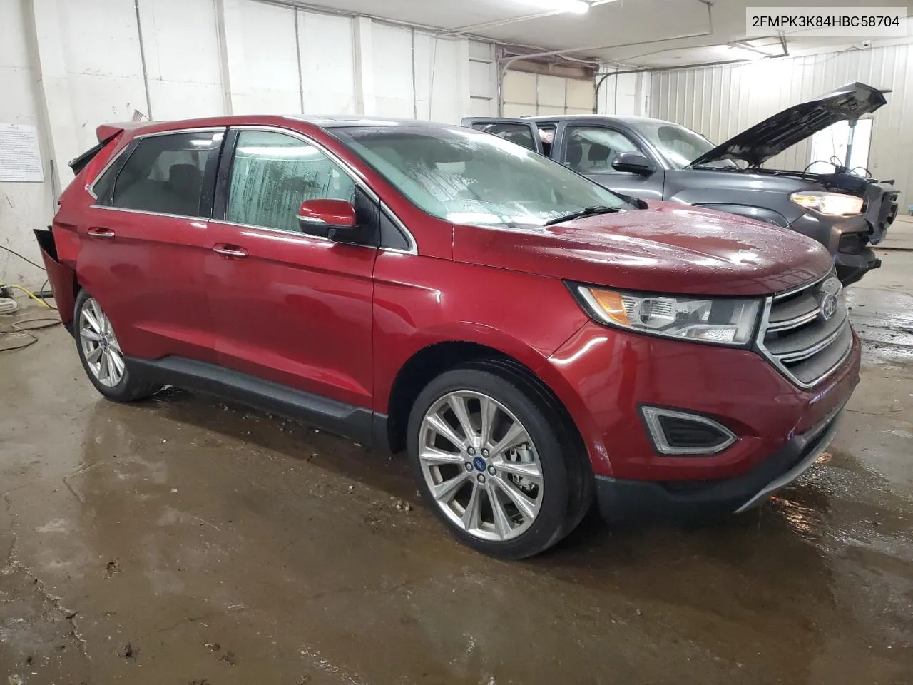 2FMPK3K84HBC58704 2017 Ford Edge Titanium