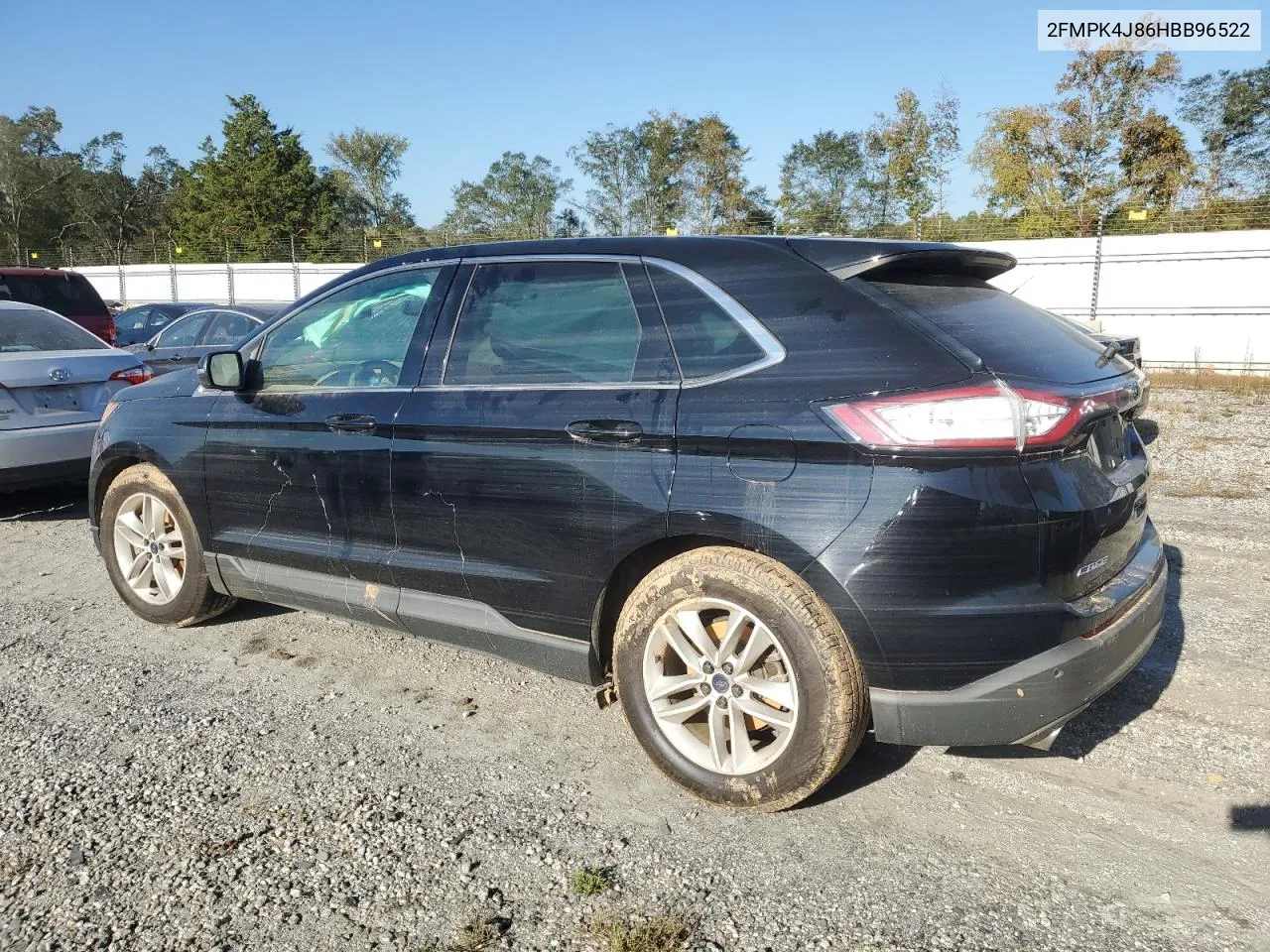 2017 Ford Edge Sel VIN: 2FMPK4J86HBB96522 Lot: 74368834