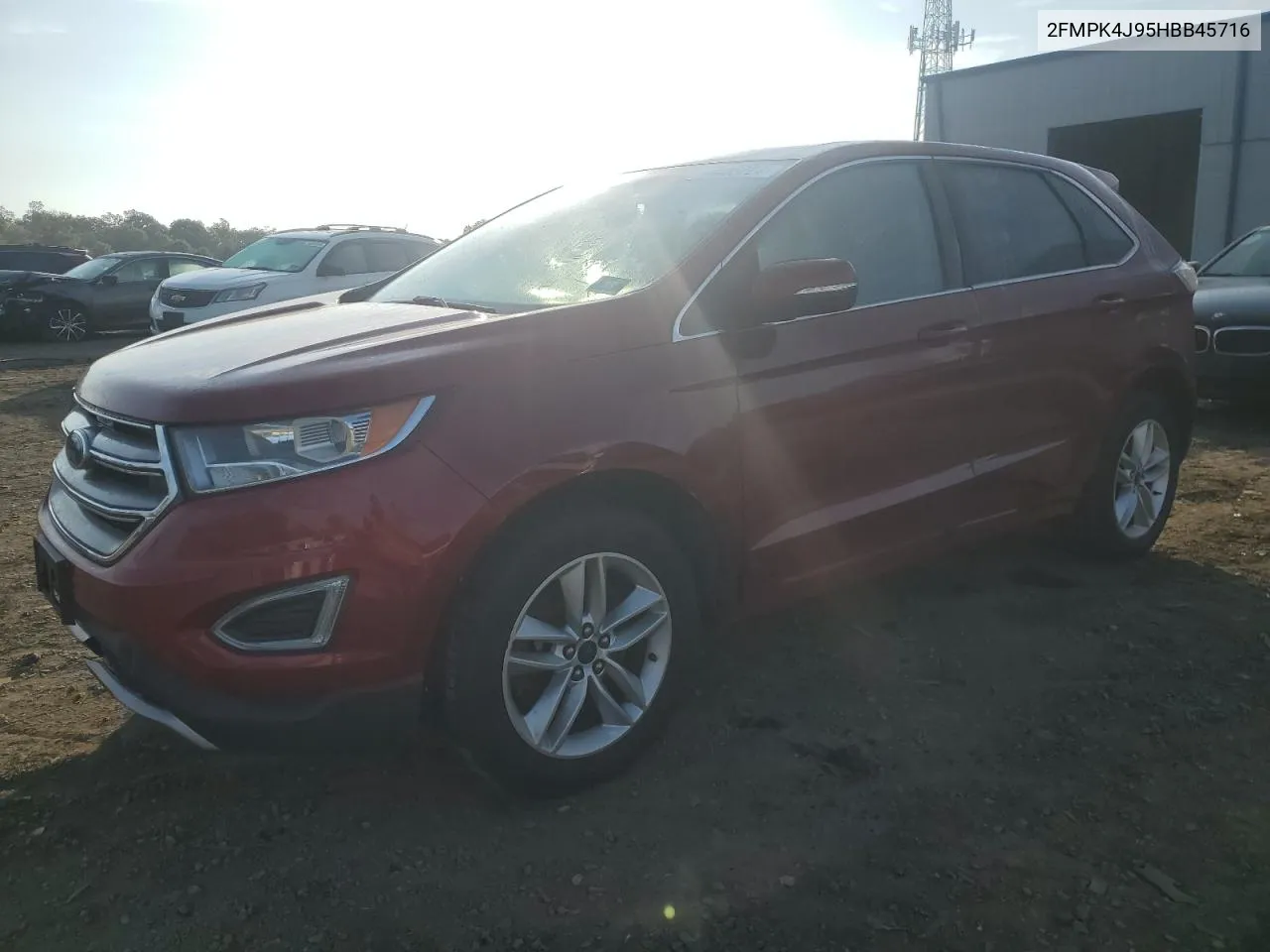 2017 Ford Edge Sel VIN: 2FMPK4J95HBB45716 Lot: 74400224