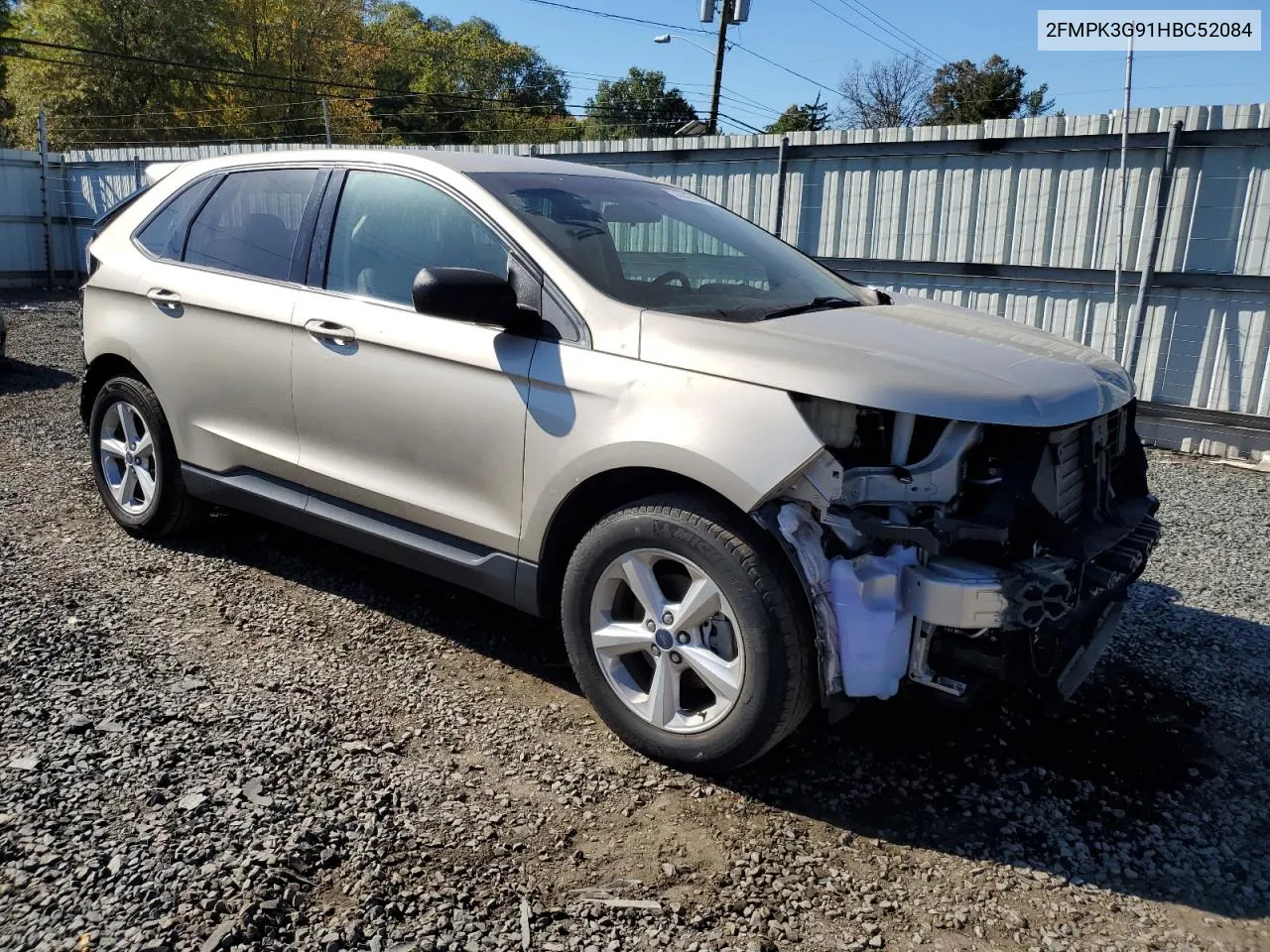 2017 Ford Edge Se VIN: 2FMPK3G91HBC52084 Lot: 74447064