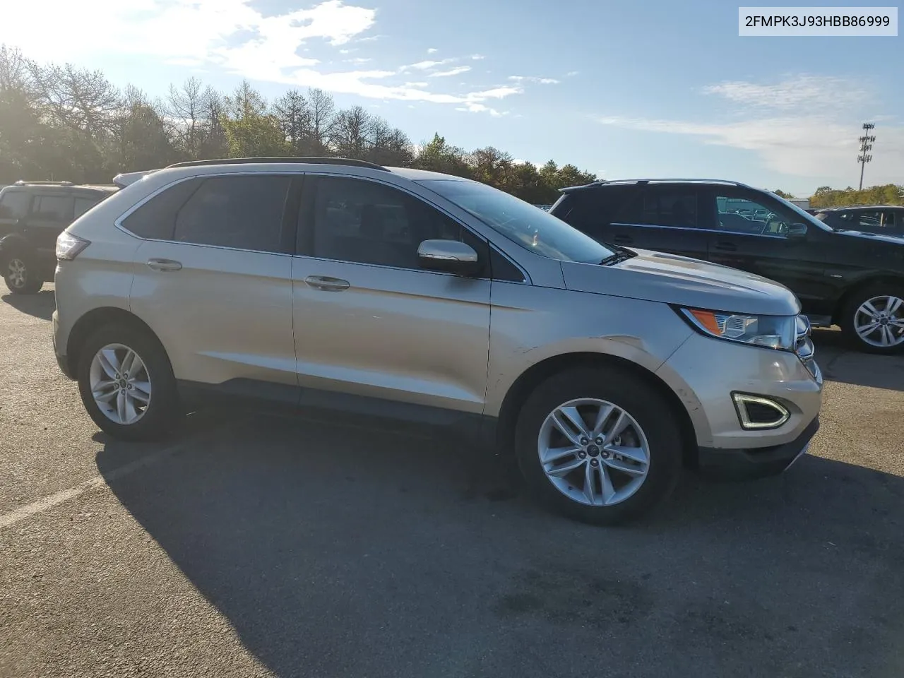 2017 Ford Edge Sel VIN: 2FMPK3J93HBB86999 Lot: 74535864