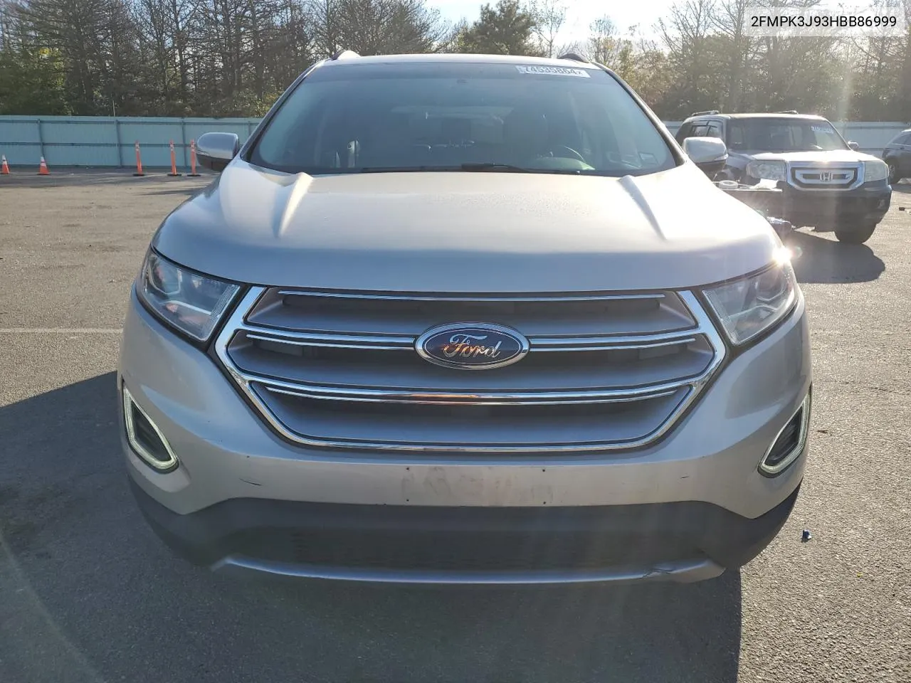 2017 Ford Edge Sel VIN: 2FMPK3J93HBB86999 Lot: 74535864