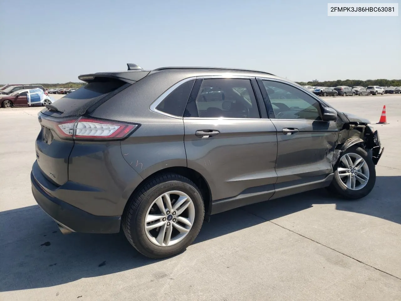 2017 Ford Edge Sel VIN: 2FMPK3J86HBC63081 Lot: 74594934