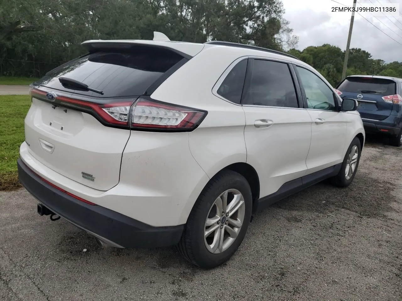 2017 Ford Edge Sel VIN: 2FMPK3J99HBC11386 Lot: 74629824