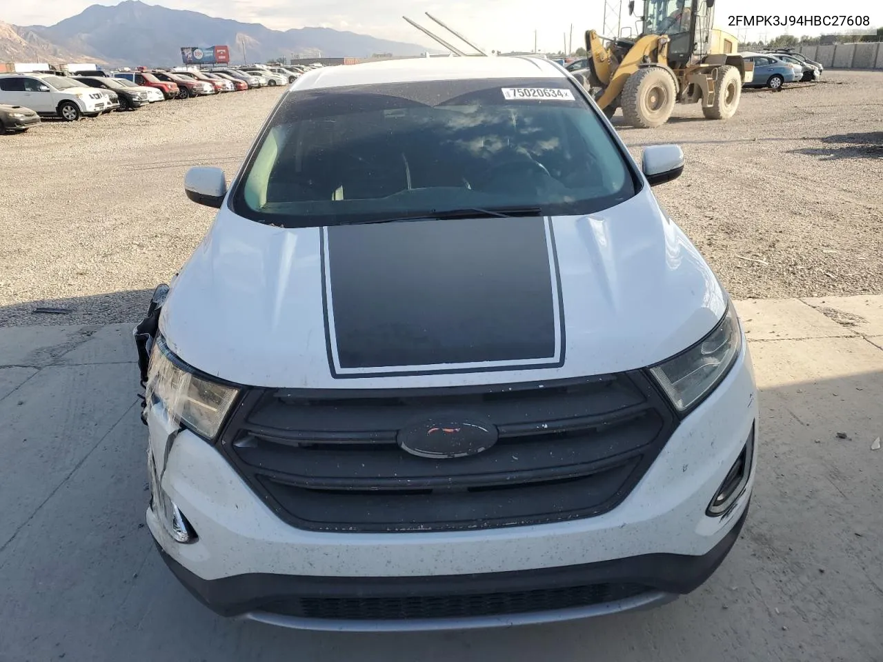 2017 Ford Edge Sel VIN: 2FMPK3J94HBC27608 Lot: 75020634