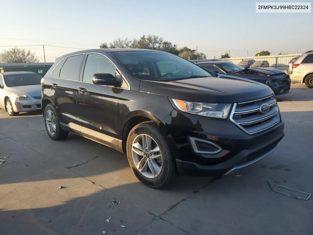 2017 Ford Edge Sel VIN: 2FMPK3J99HBC22324 Lot: 75126354