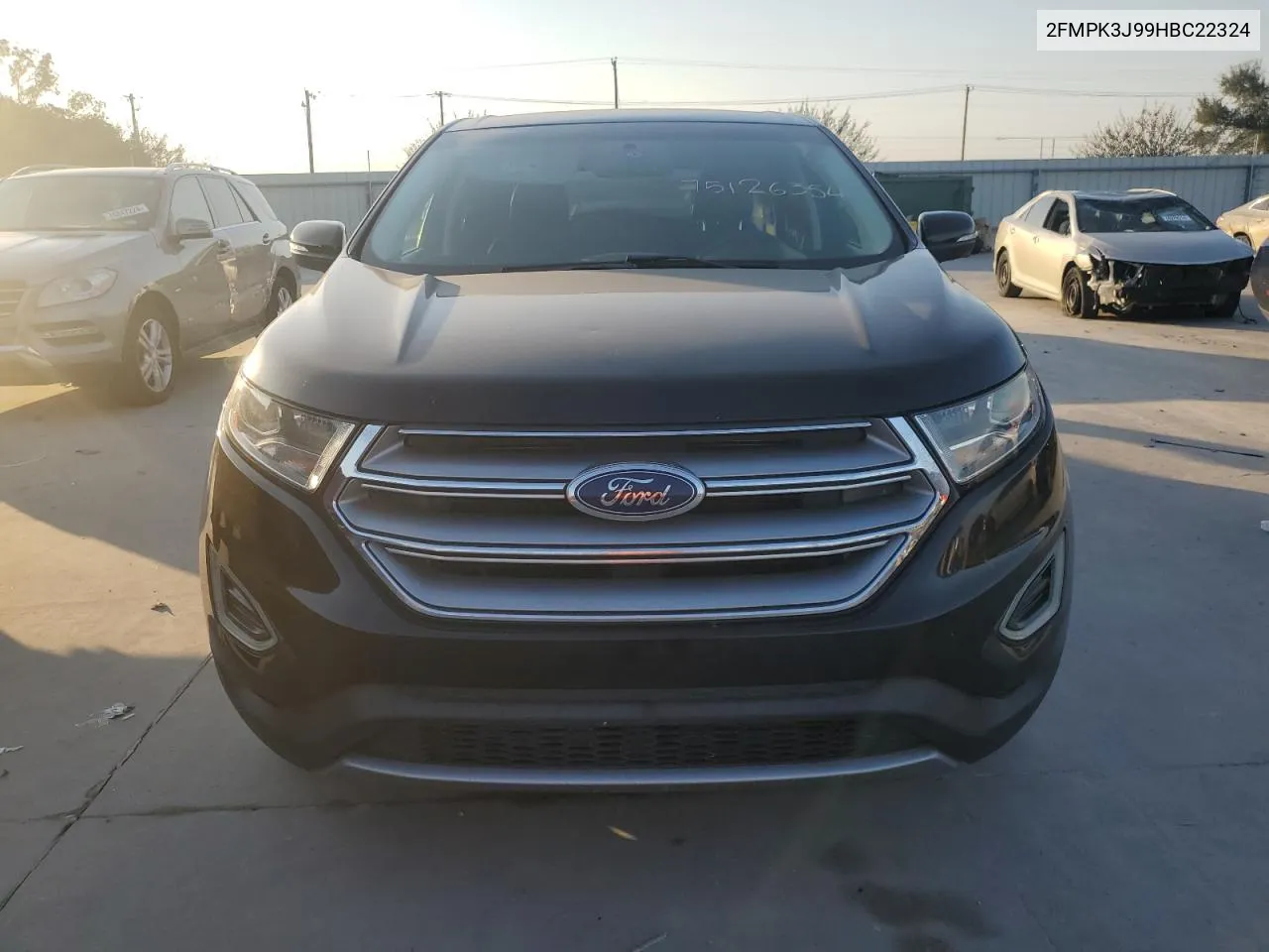 2017 Ford Edge Sel VIN: 2FMPK3J99HBC22324 Lot: 75126354