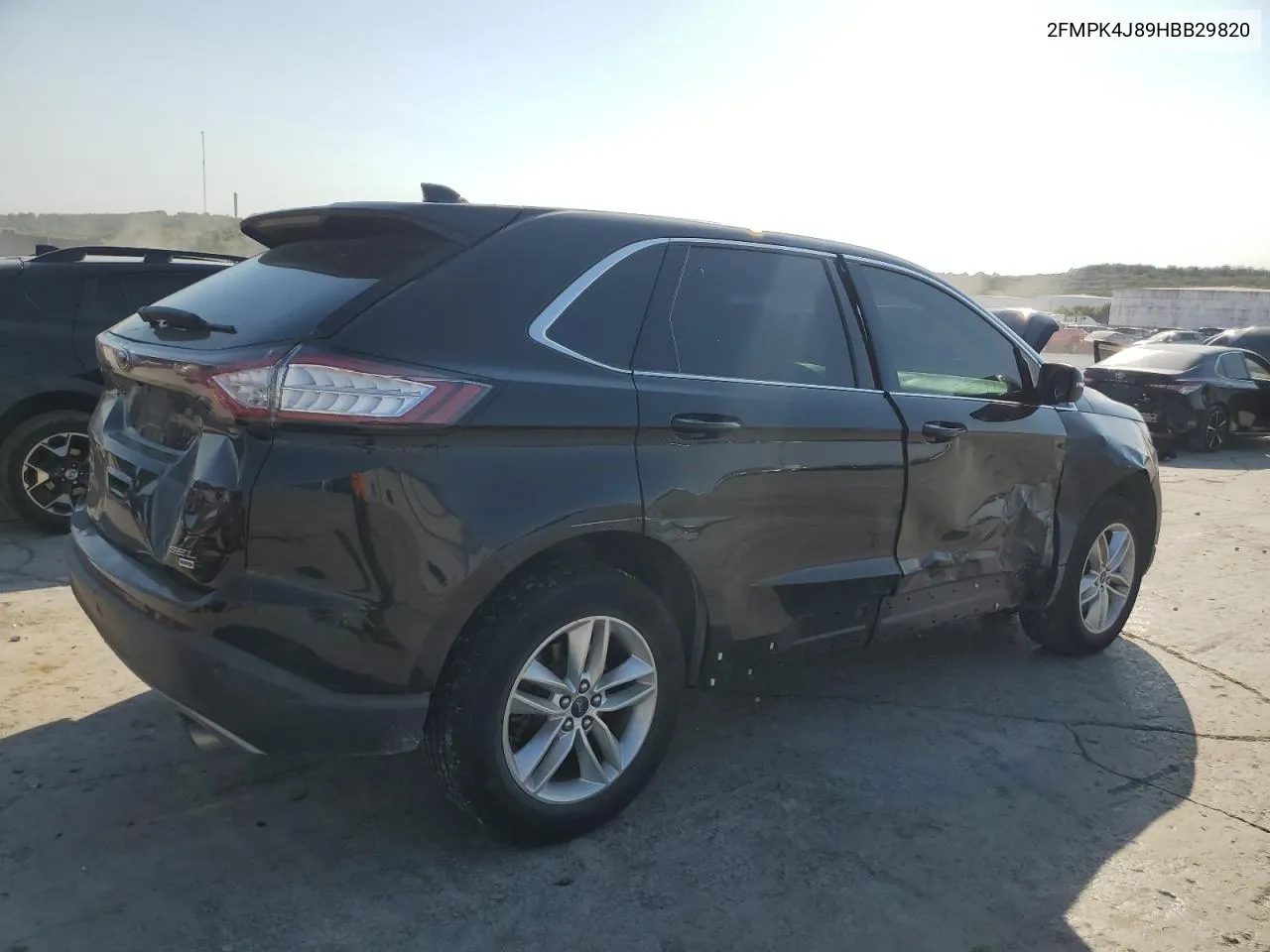 2017 Ford Edge Sel VIN: 2FMPK4J89HBB29820 Lot: 75205574