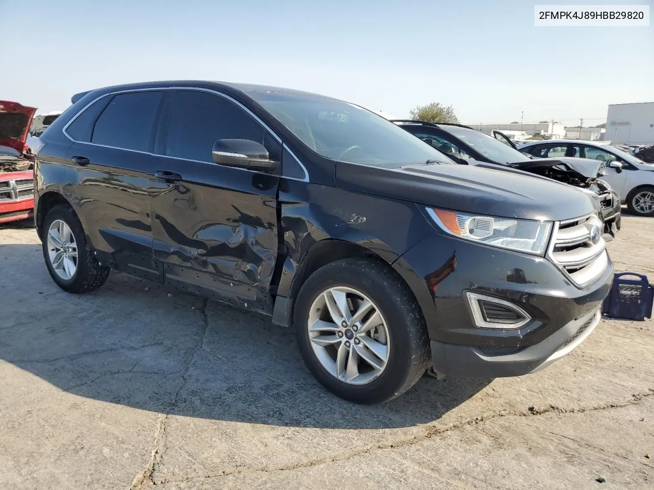 2017 Ford Edge Sel VIN: 2FMPK4J89HBB29820 Lot: 75205574