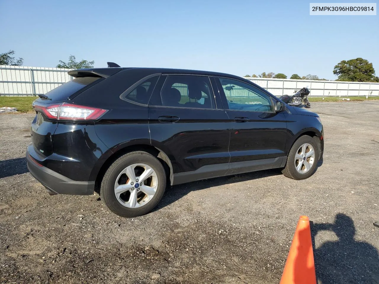 2017 Ford Edge Se VIN: 2FMPK3G96HBC09814 Lot: 75506114