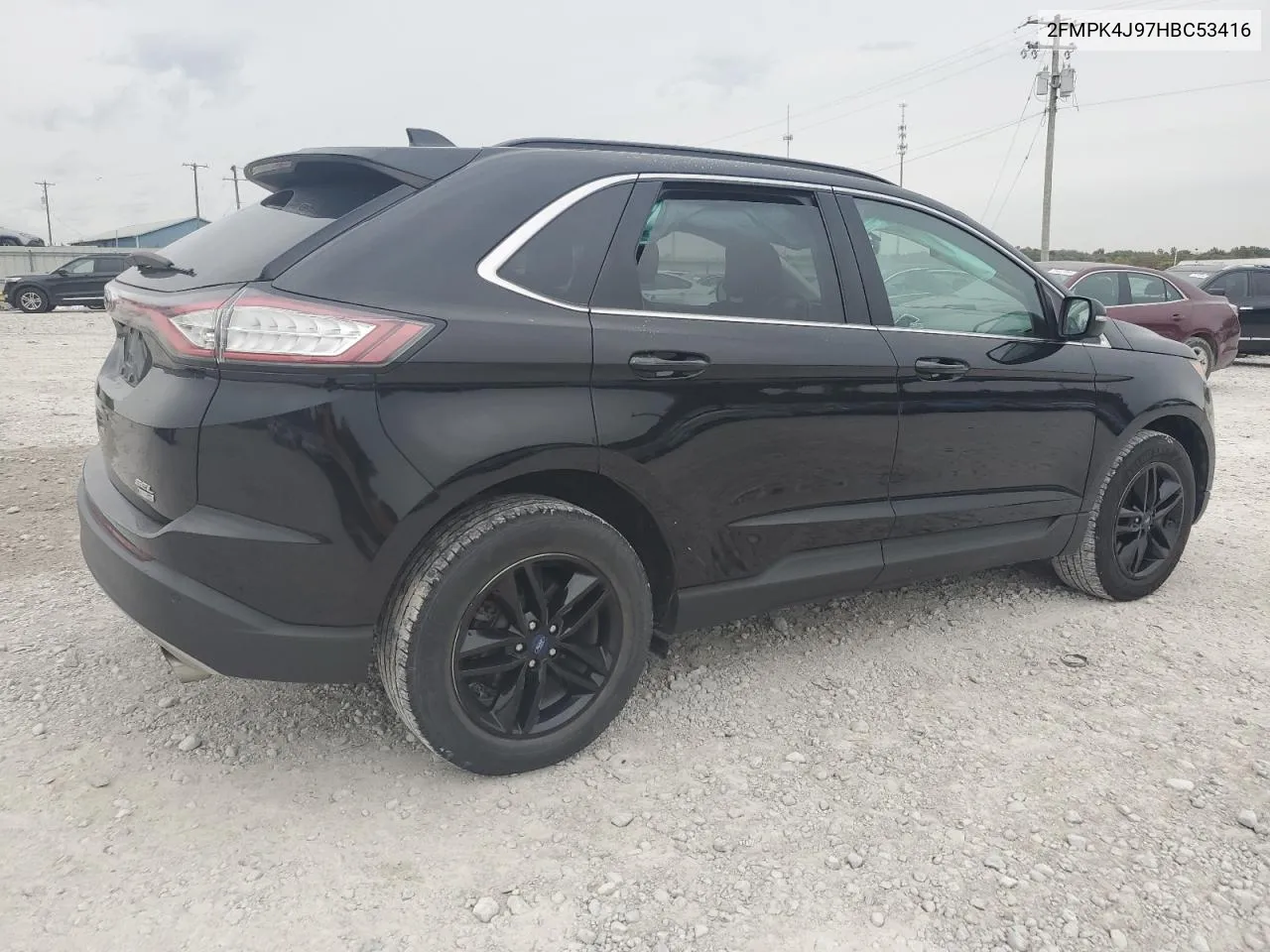 2017 Ford Edge Sel VIN: 2FMPK4J97HBC53416 Lot: 75616184