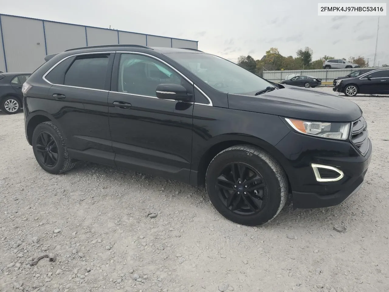 2017 Ford Edge Sel VIN: 2FMPK4J97HBC53416 Lot: 75616184