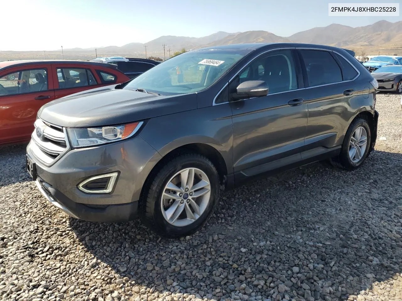 2017 Ford Edge Sel VIN: 2FMPK4J8XHBC25228 Lot: 75869484