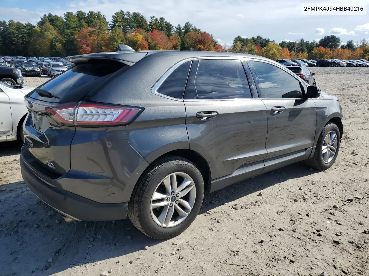 2017 Ford Edge Sel VIN: 2FMPK4J94HBB40216 Lot: 75917254