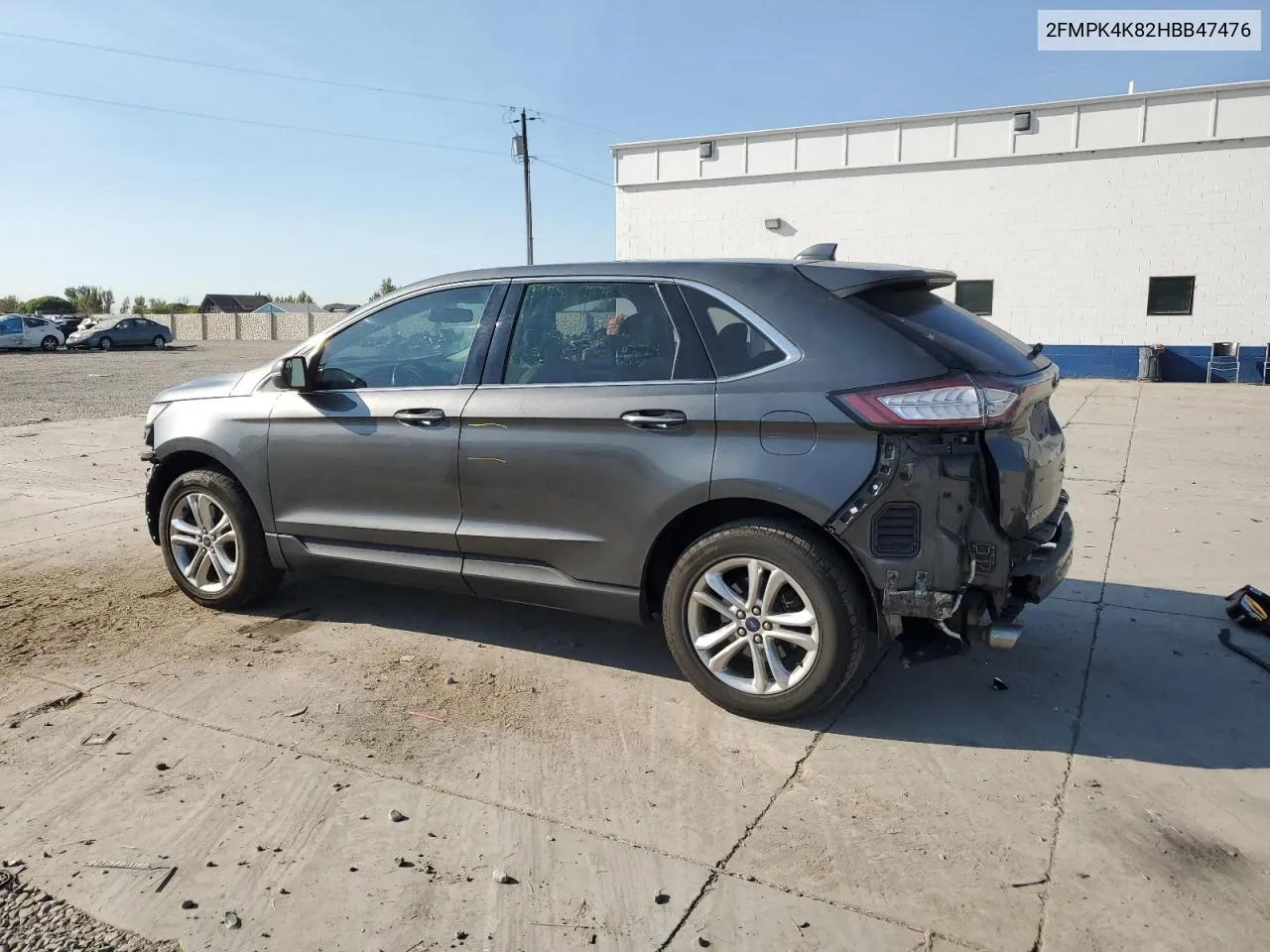 2017 Ford Edge Titanium VIN: 2FMPK4K82HBB47476 Lot: 75927364