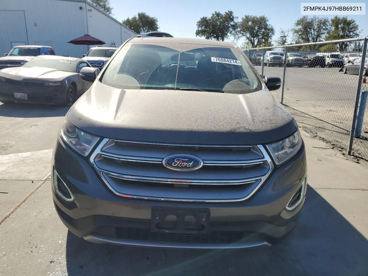 2017 Ford Edge Sel VIN: 2FMPK4J97HBB69211 Lot: 76084214