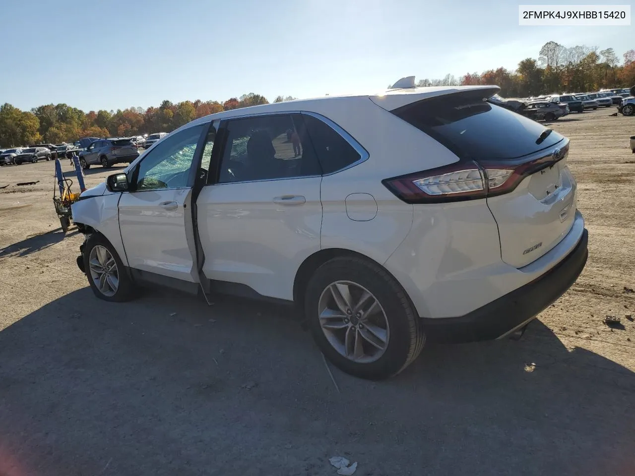 2017 Ford Edge Sel VIN: 2FMPK4J9XHBB15420 Lot: 76117224