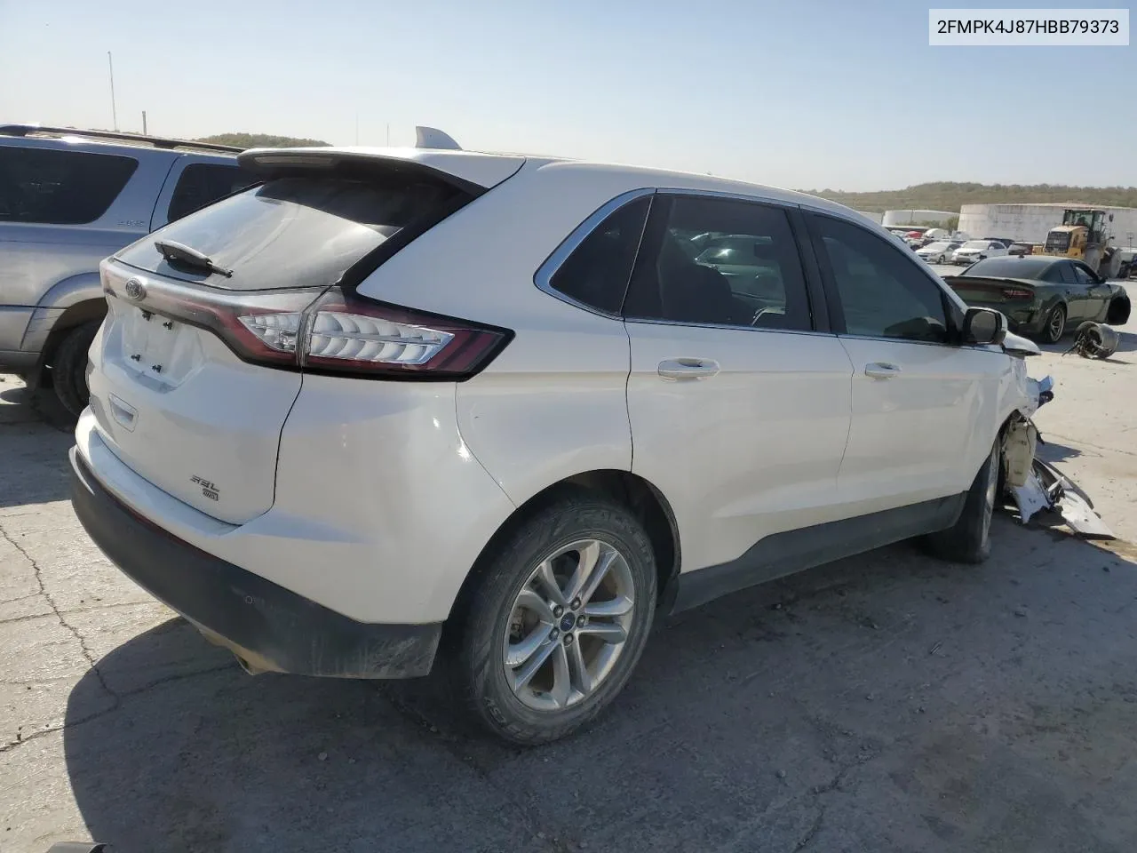 2017 Ford Edge Sel VIN: 2FMPK4J87HBB79373 Lot: 76294614