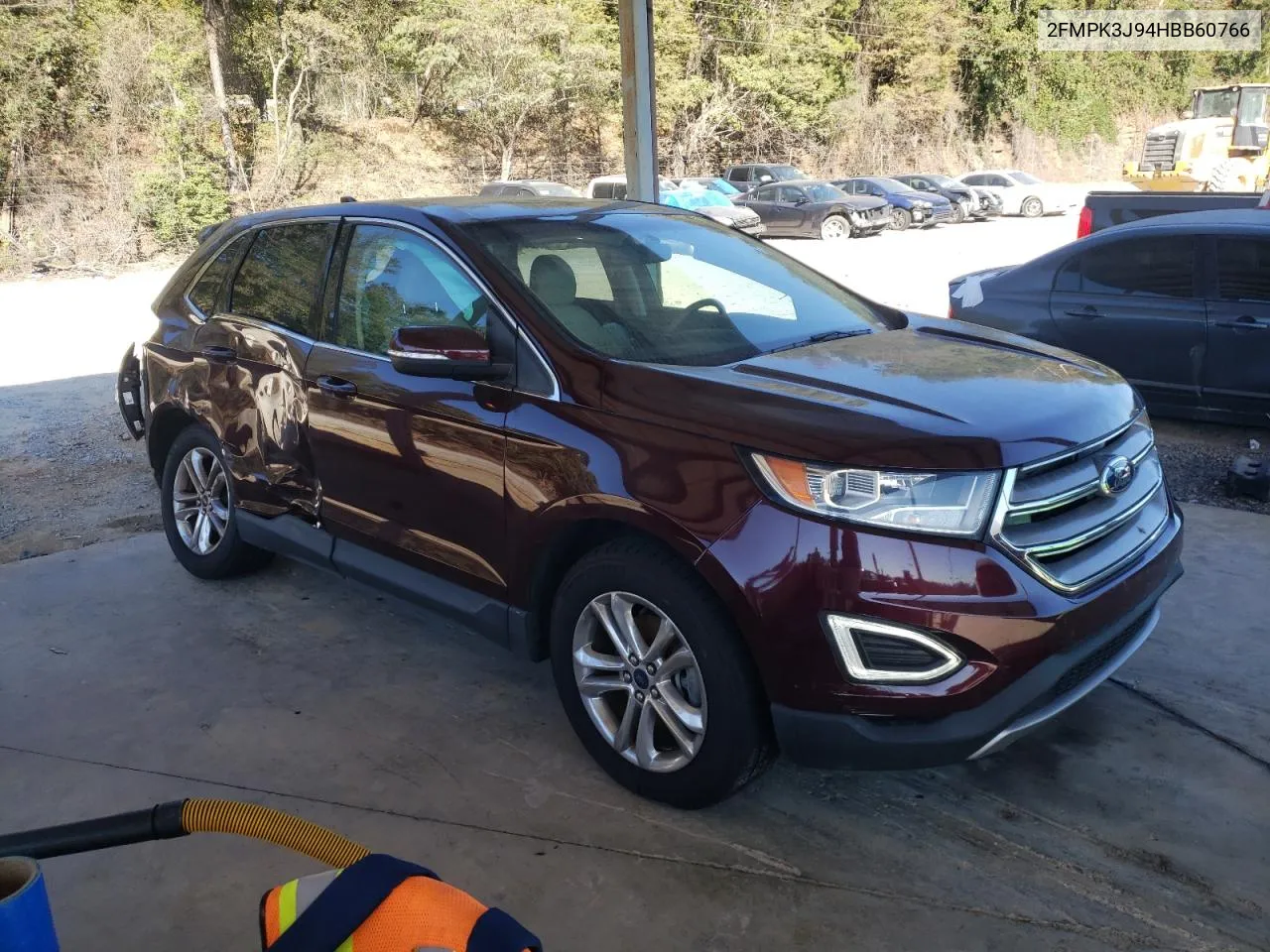 2017 Ford Edge Sel VIN: 2FMPK3J94HBB60766 Lot: 76502804