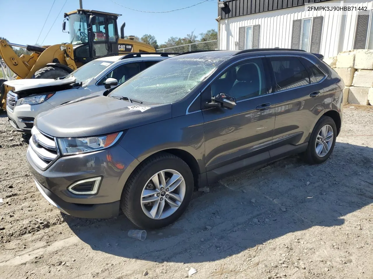 2017 Ford Edge Sel VIN: 2FMPK3J90HBB71442 Lot: 76581184