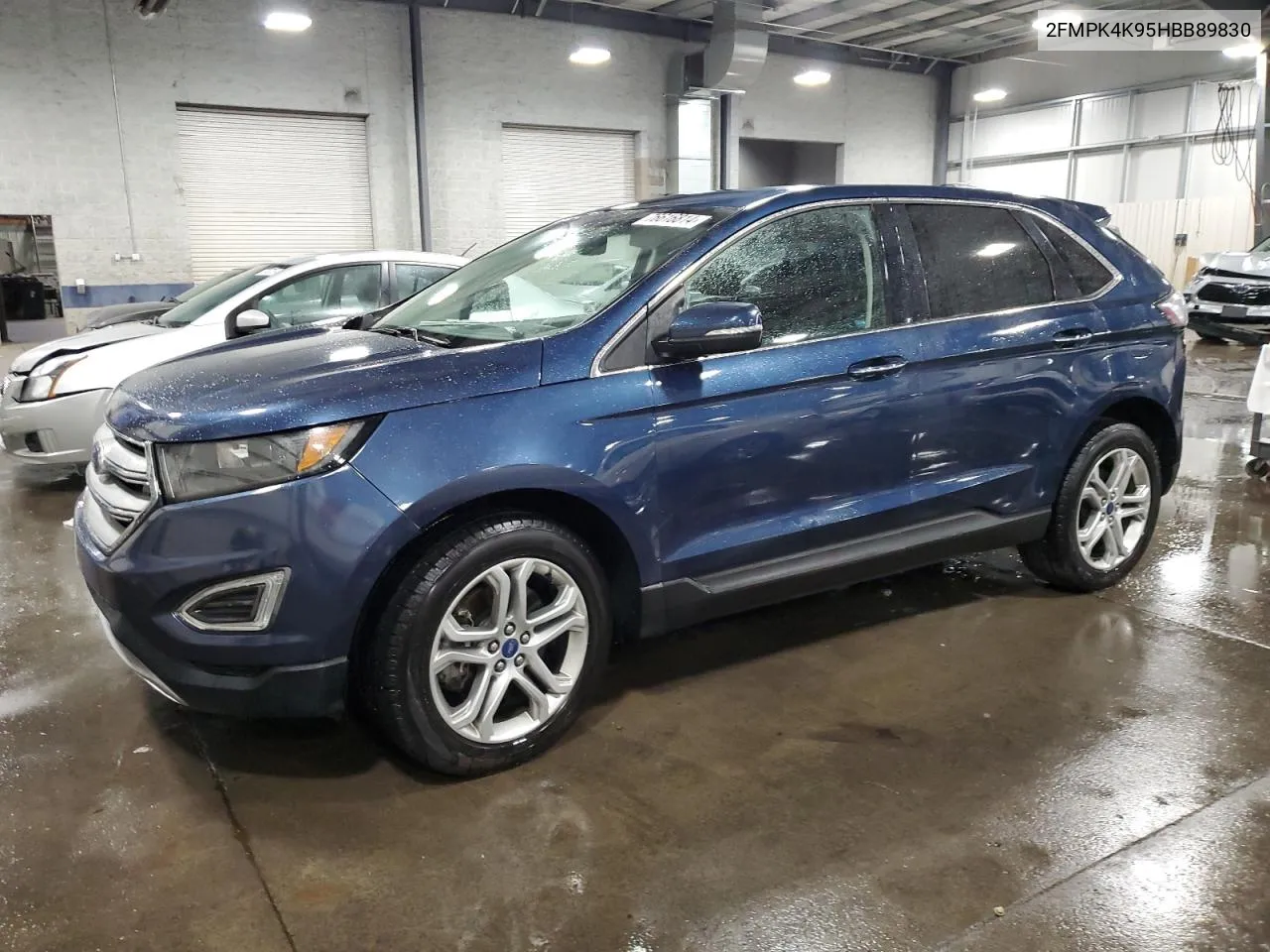 2017 Ford Edge Titanium VIN: 2FMPK4K95HBB89830 Lot: 76616814