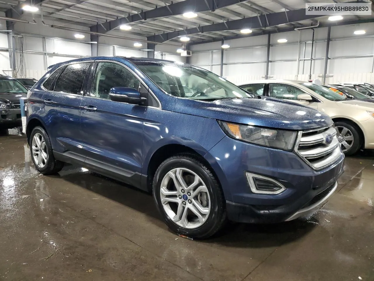 2017 Ford Edge Titanium VIN: 2FMPK4K95HBB89830 Lot: 76616814