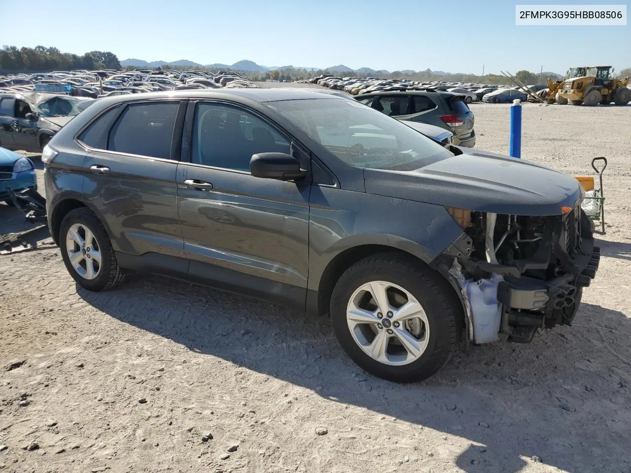 2017 Ford Edge Se VIN: 2FMPK3G95HBB08506 Lot: 76894074