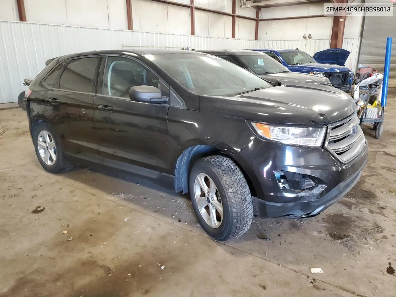 2017 Ford Edge Se VIN: 2FMPK4G96HBB98013 Lot: 76998784