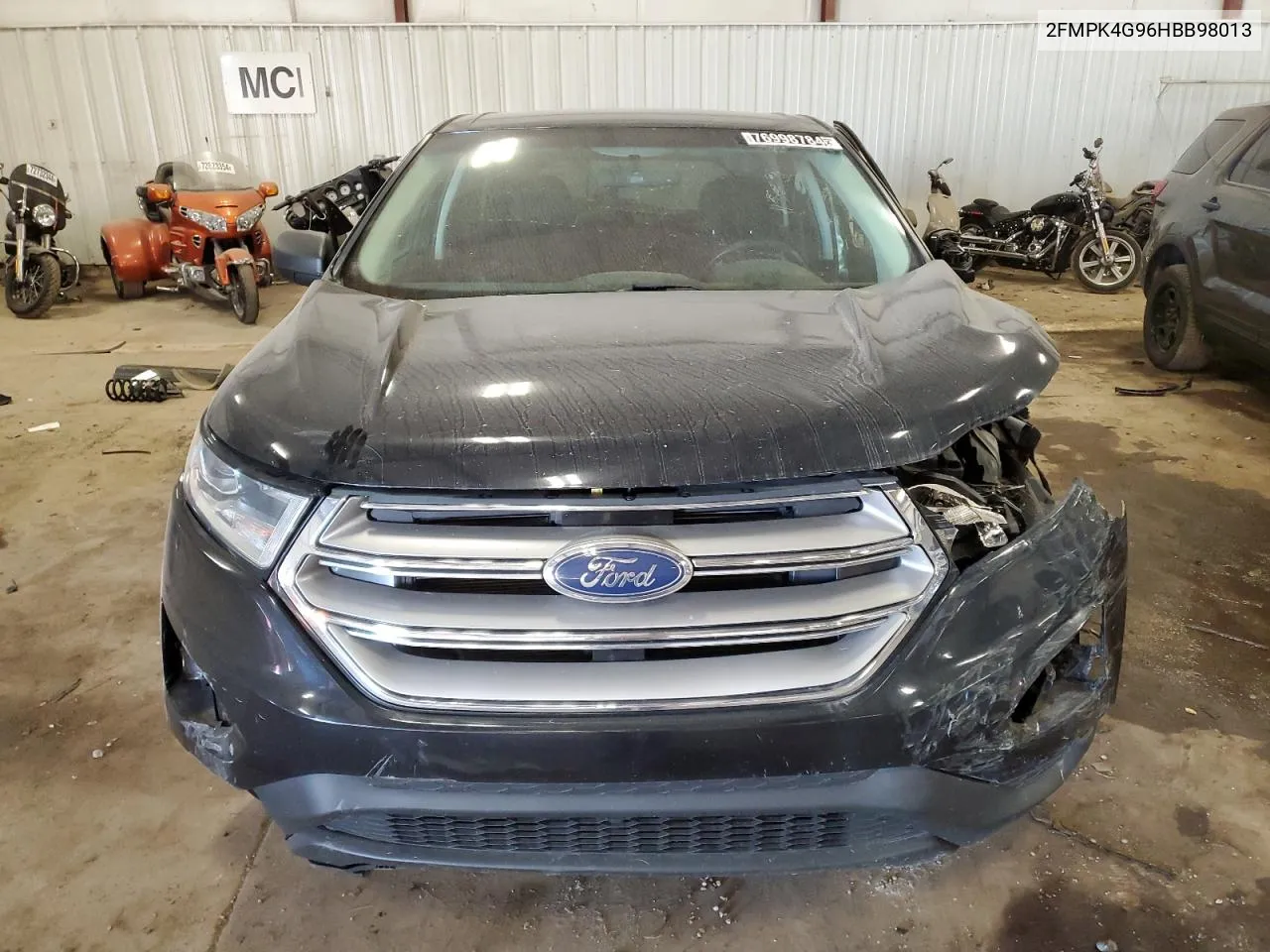 2017 Ford Edge Se VIN: 2FMPK4G96HBB98013 Lot: 76998784