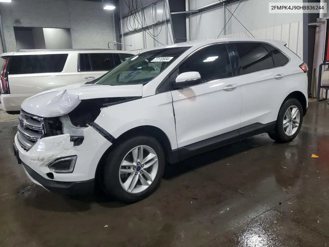 2017 Ford Edge Sel VIN: 2FMPK4J90HBB36244 Lot: 77110934