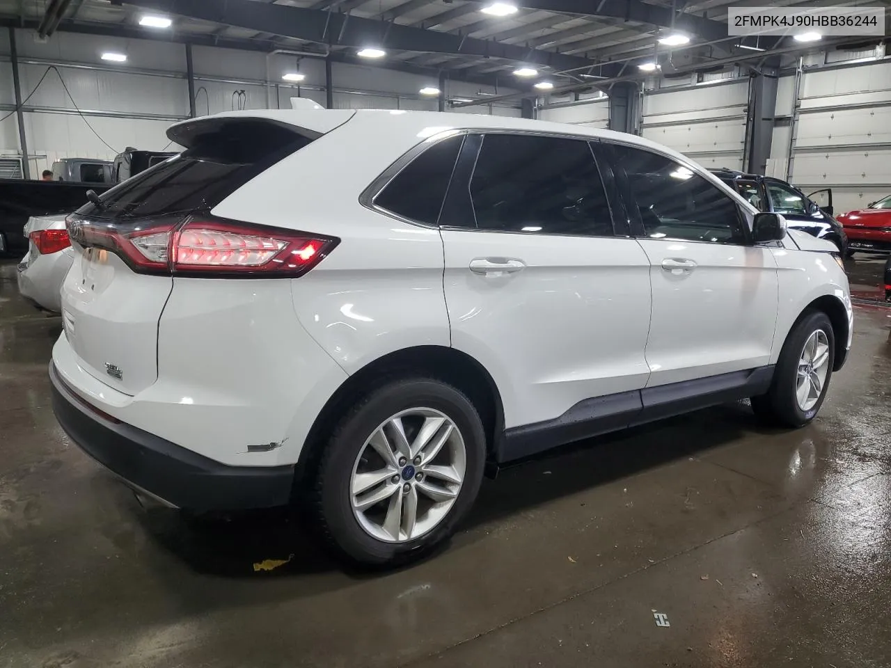 2017 Ford Edge Sel VIN: 2FMPK4J90HBB36244 Lot: 77110934