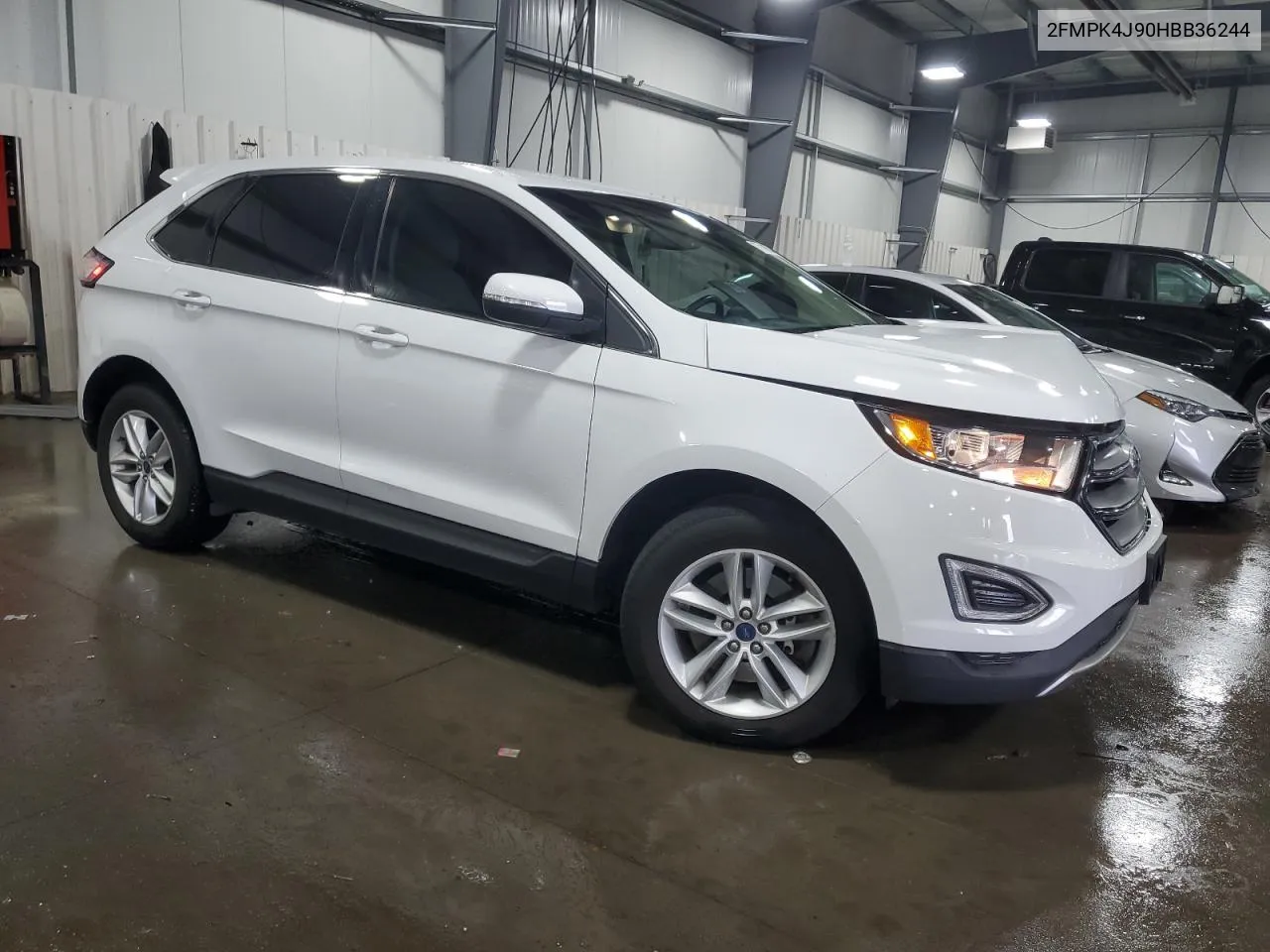 2017 Ford Edge Sel VIN: 2FMPK4J90HBB36244 Lot: 77110934