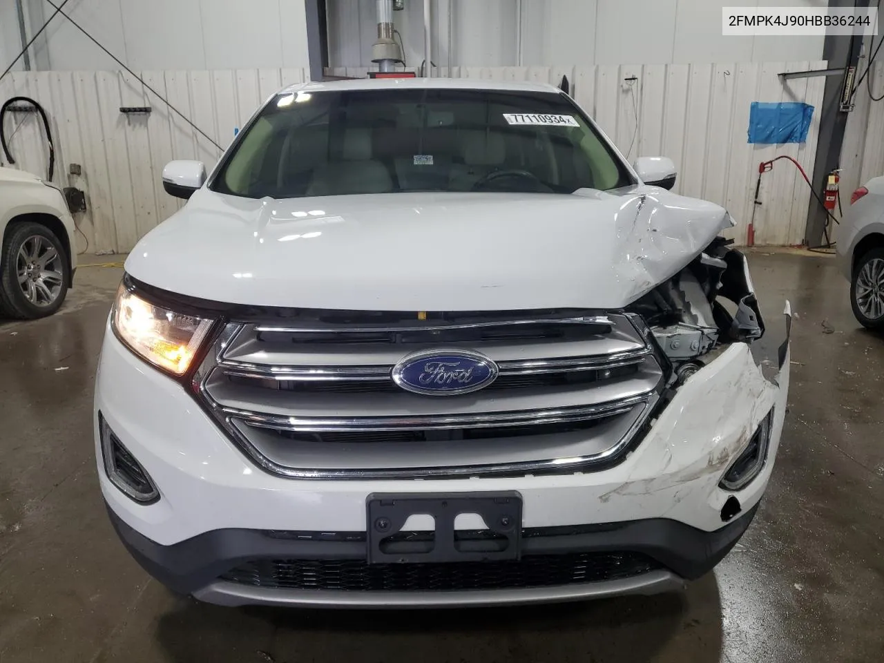 2017 Ford Edge Sel VIN: 2FMPK4J90HBB36244 Lot: 77110934