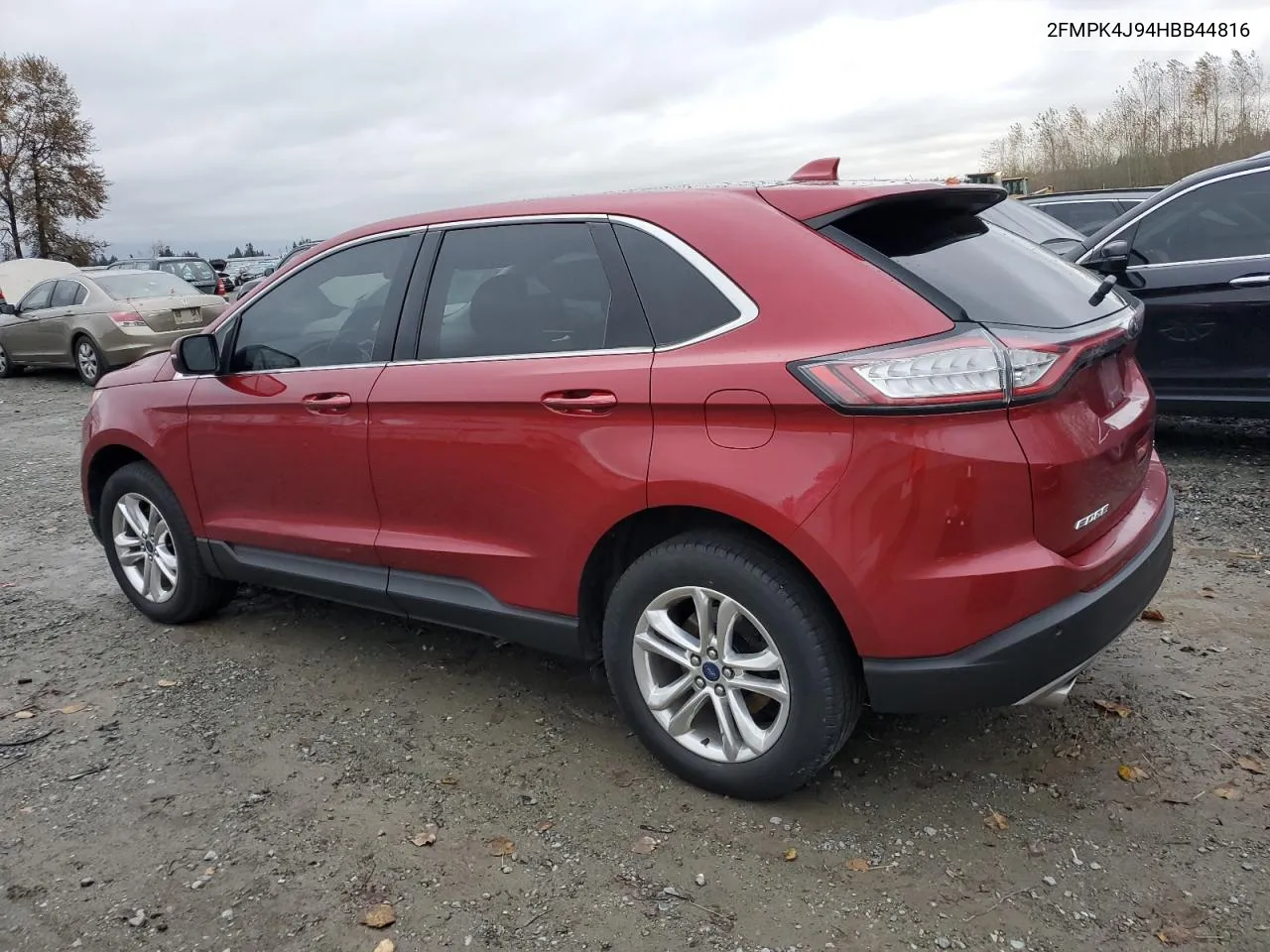 2017 Ford Edge Sel VIN: 2FMPK4J94HBB44816 Lot: 77125904