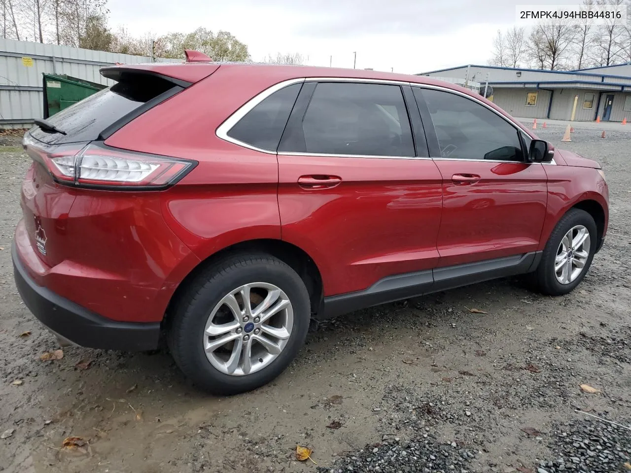 2017 Ford Edge Sel VIN: 2FMPK4J94HBB44816 Lot: 77125904