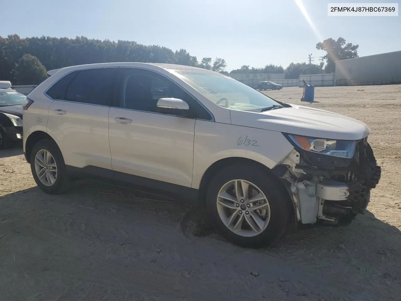 2017 Ford Edge Sel VIN: 2FMPK4J87HBC67369 Lot: 77186234