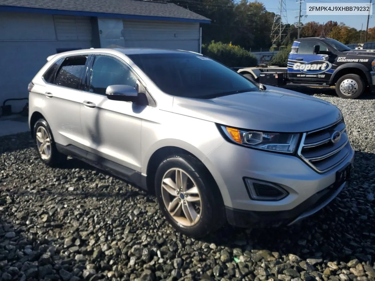 2017 Ford Edge Sel VIN: 2FMPK4J9XHBB79232 Lot: 77370384