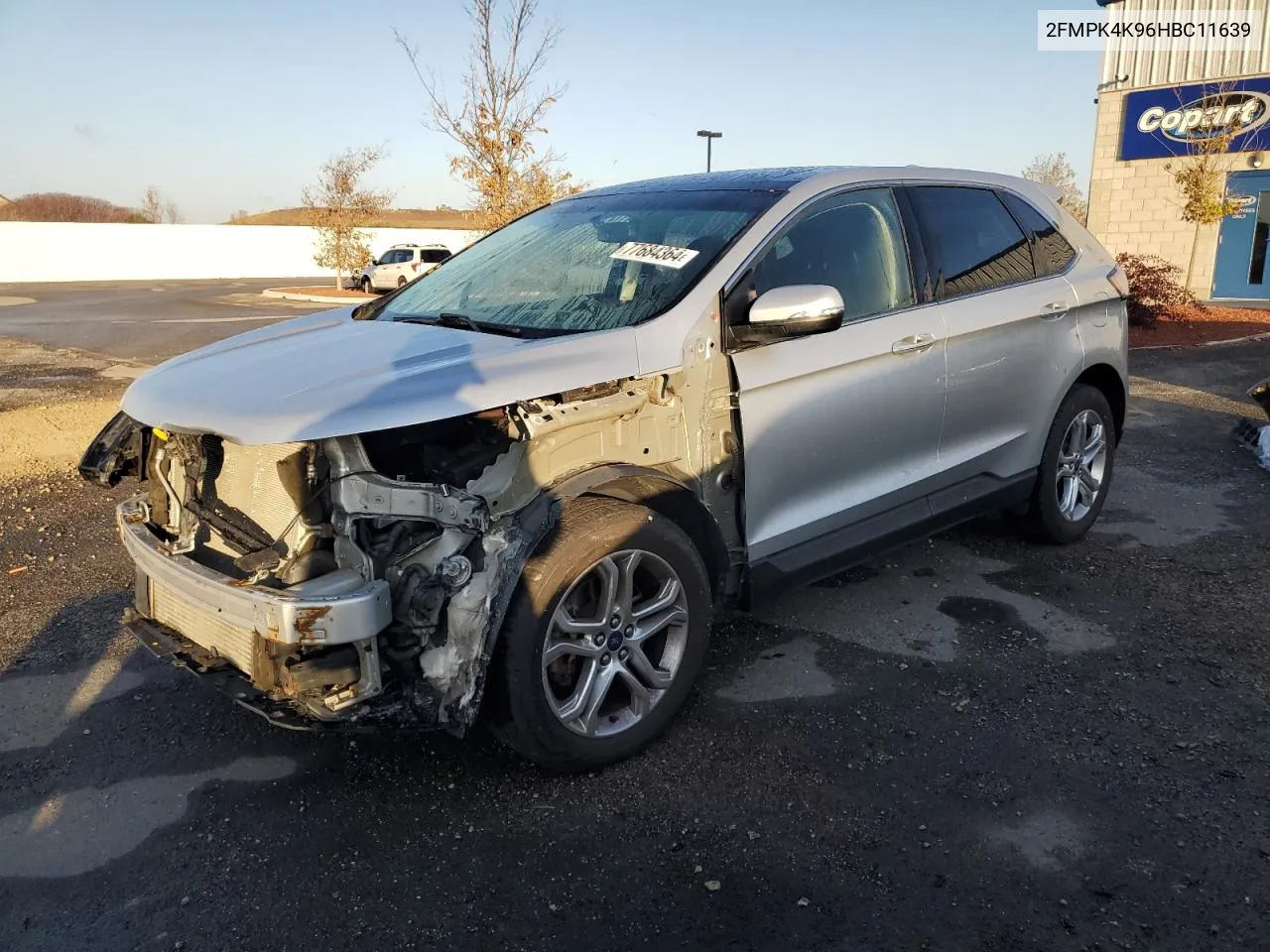 2017 Ford Edge Titanium VIN: 2FMPK4K96HBC11639 Lot: 77684364