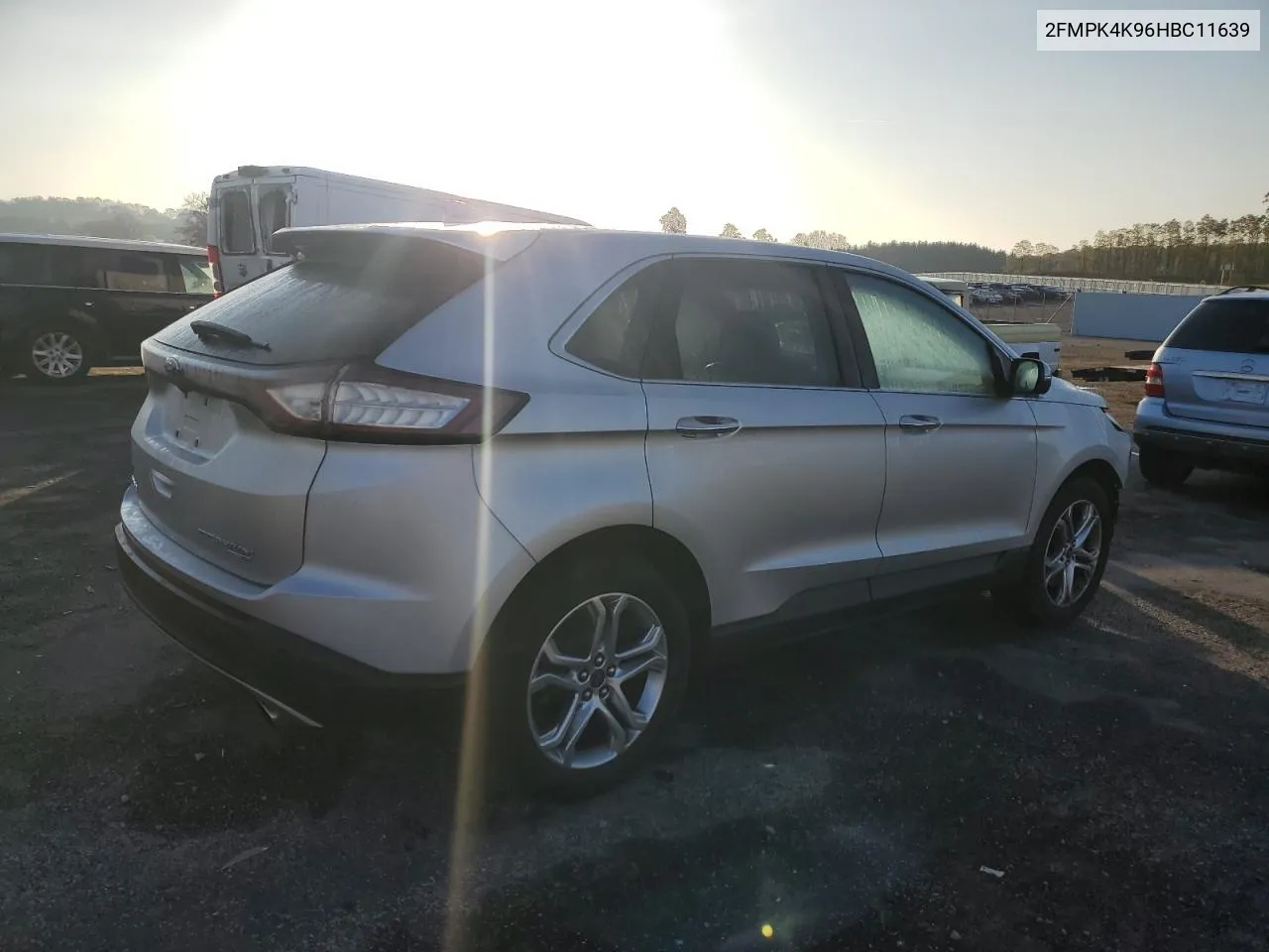 2017 Ford Edge Titanium VIN: 2FMPK4K96HBC11639 Lot: 77684364