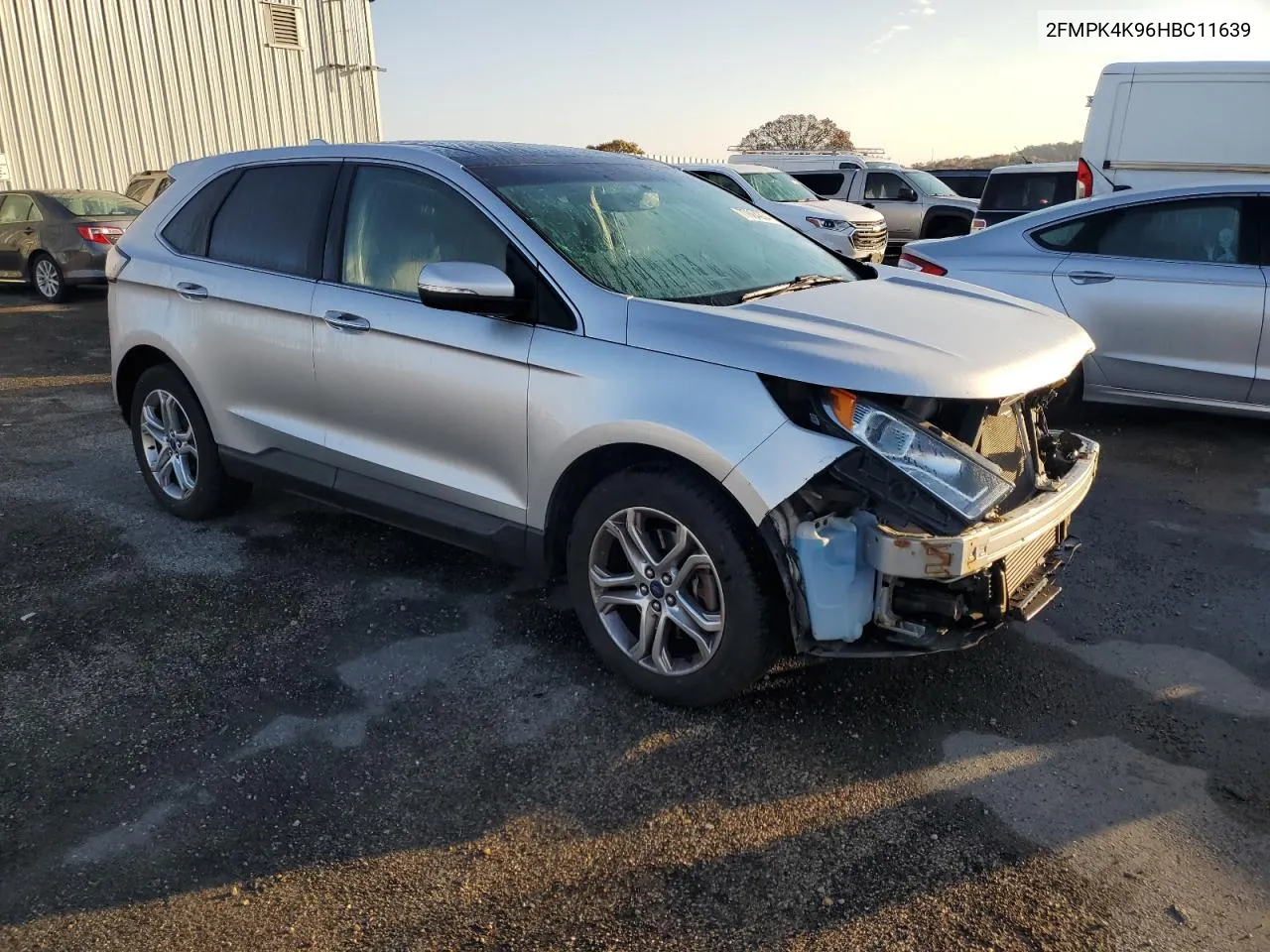 2017 Ford Edge Titanium VIN: 2FMPK4K96HBC11639 Lot: 77684364