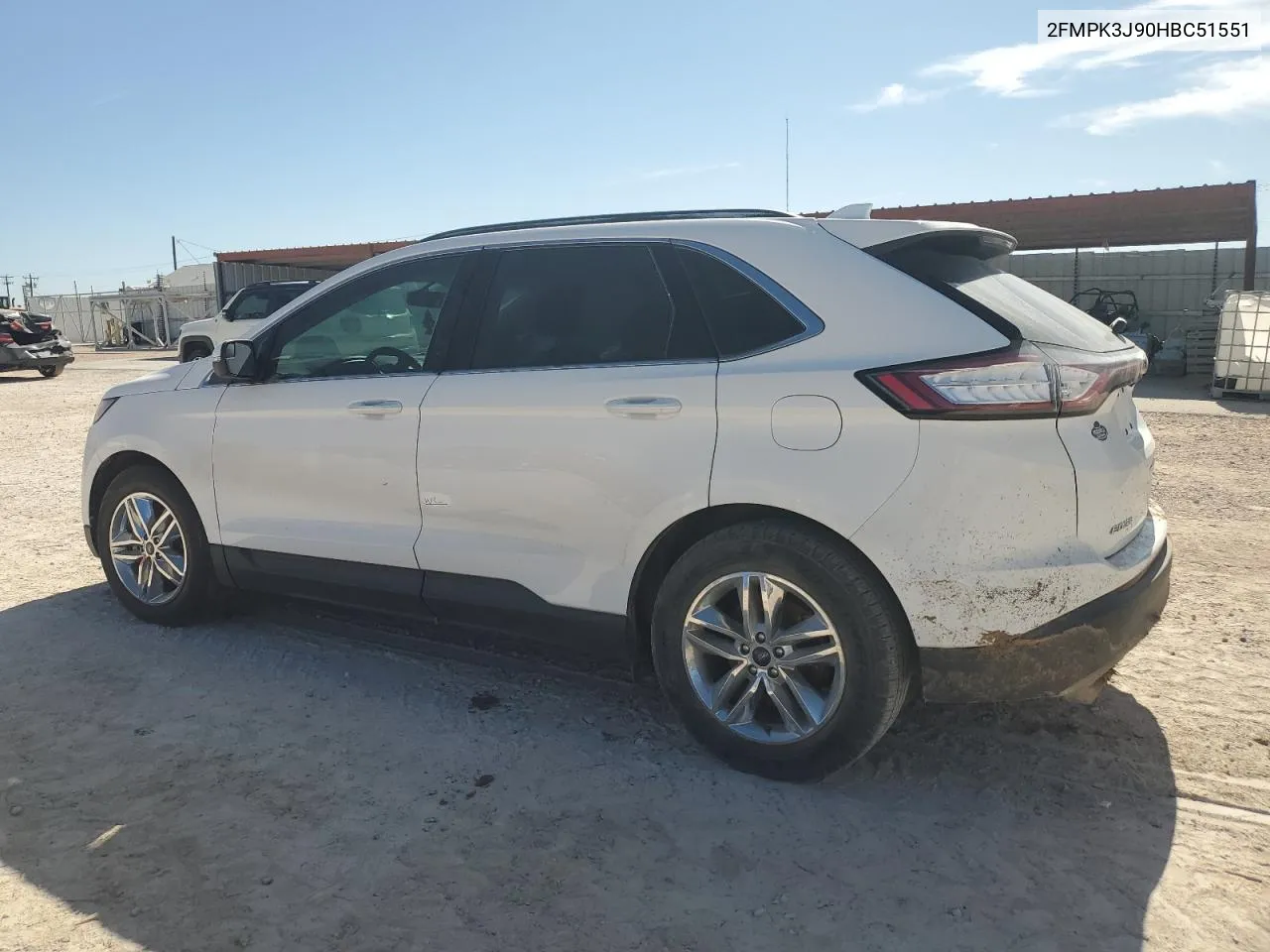 2017 Ford Edge Sel VIN: 2FMPK3J90HBC51551 Lot: 77796424