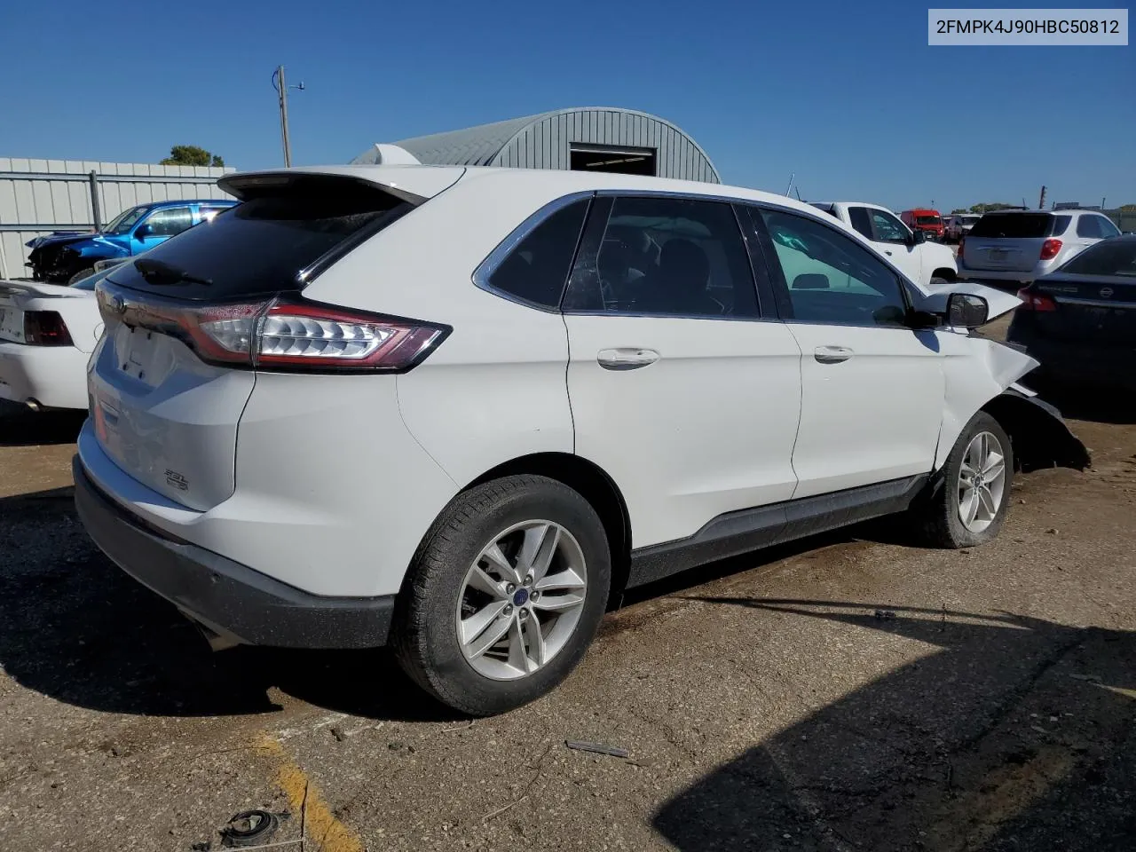 2017 Ford Edge Sel VIN: 2FMPK4J90HBC50812 Lot: 77886154