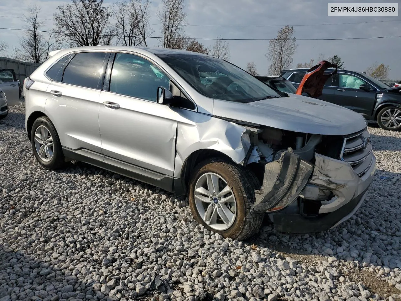 2017 Ford Edge Sel VIN: 2FMPK4J86HBC30880 Lot: 77937974