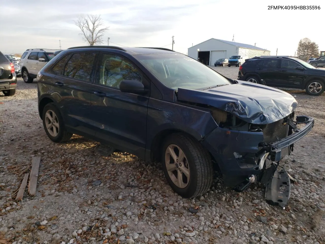 2017 Ford Edge Se VIN: 2FMPK4G95HBB35596 Lot: 78071954