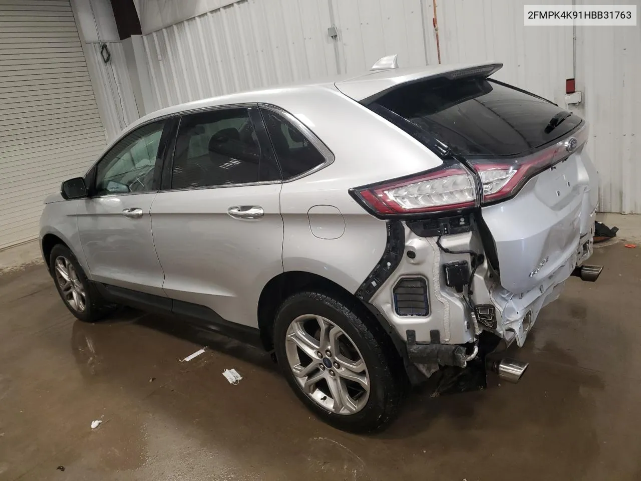 2017 Ford Edge Titanium VIN: 2FMPK4K91HBB31763 Lot: 78094174