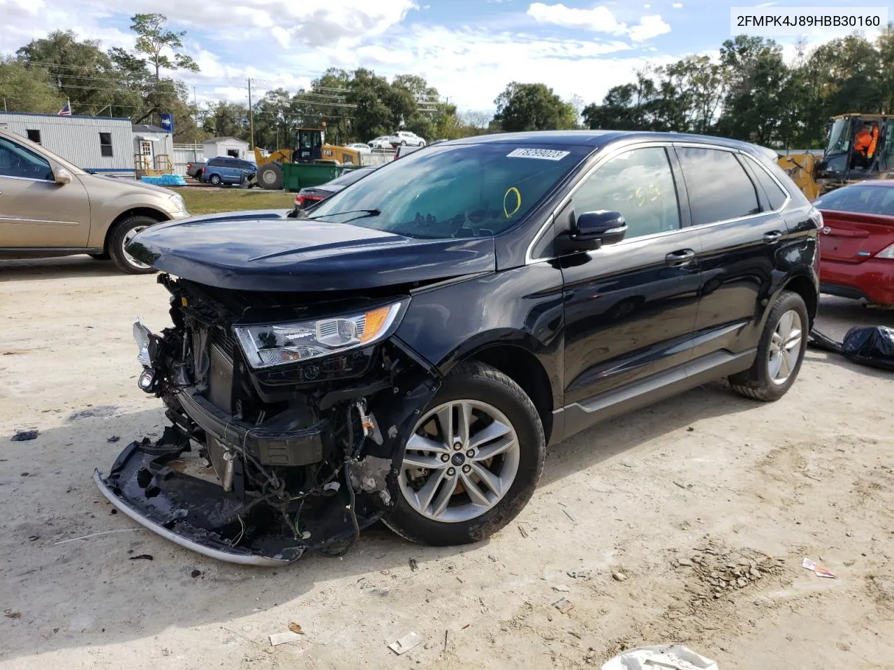 2017 Ford Edge Sel VIN: 2FMPK4J89HBB30160 Lot: 78299023