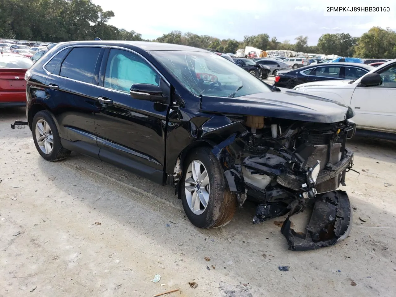 2017 Ford Edge Sel VIN: 2FMPK4J89HBB30160 Lot: 78299023