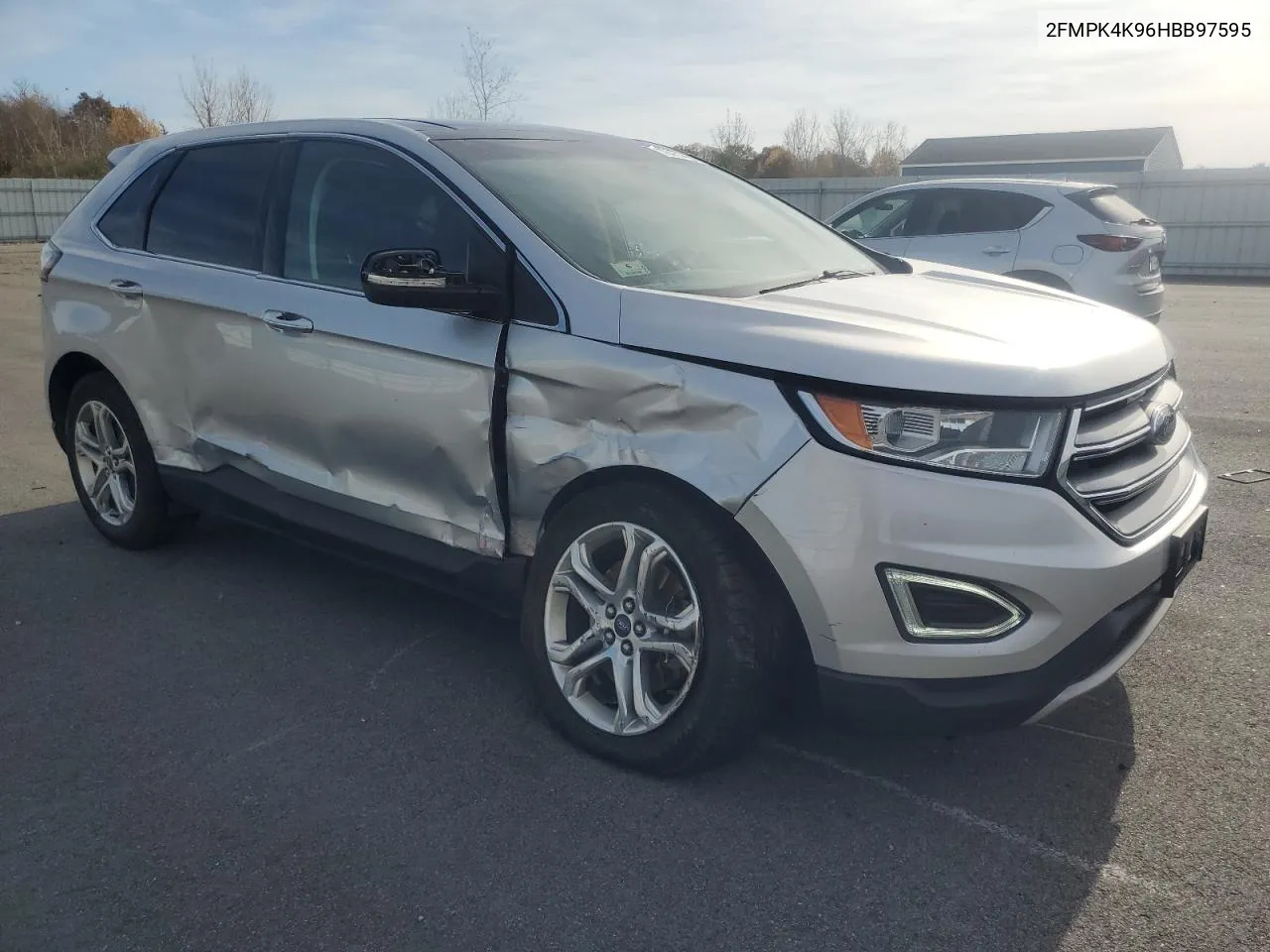 2017 Ford Edge Titanium VIN: 2FMPK4K96HBB97595 Lot: 78451464